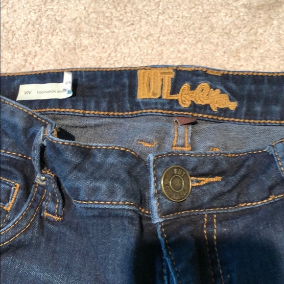 KUT from the Kloth size 6 tooth pick skinny jean - Picture 6 of 8